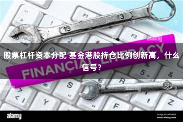 股票杠杆资本分配 基金港股持仓比例创新高，什么信号？